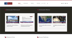 Desktop Screenshot of nuestravision.com.mx
